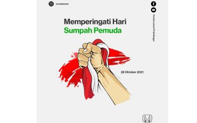 Hari Sumpah Pemuda Sobat Honda
