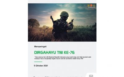 Memperingati Dirgahayu TNI Ke-76 Tahun