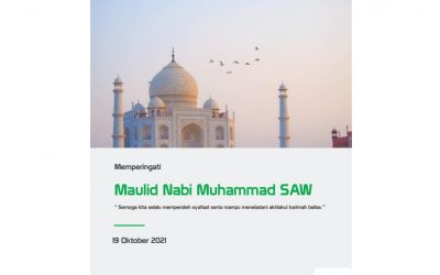 Hari Maulid Nabi Muhammad SAW 1443 H