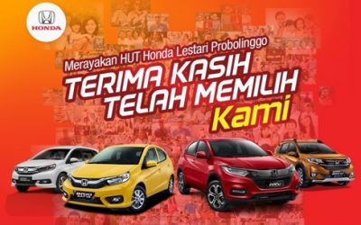 Promo Service Merayakan HUT Honda Probolinggo