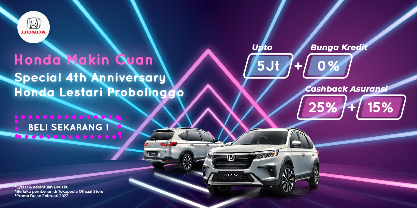 PROMO HONDA PROBOLINGGO SPESIAL ANNIVERSARI HONDA PROBOLINGGO