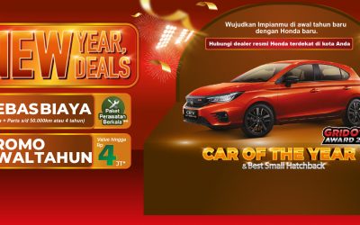 Promo Awal Tahun Honda New Year Deals