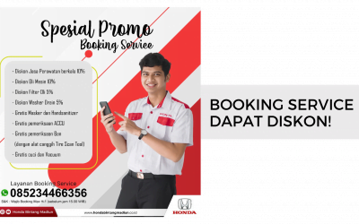 Promo Spesial Booking Service Honda, Mudah dan Banyak Diskon!