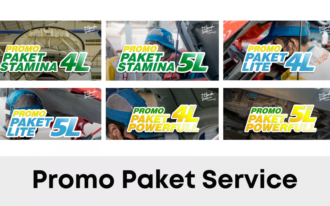 Promo Paket Service Honda Hemat dan Murah