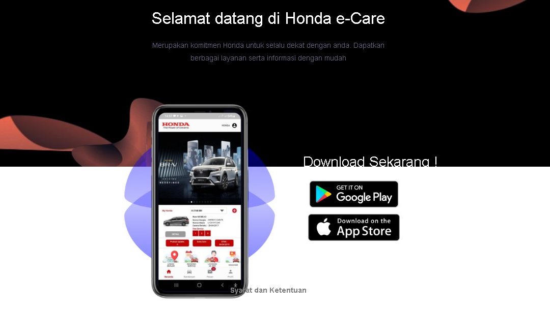 CARA MUDAH INSTALL APLIKASI HONDA E – CARE