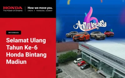 Selamat Hari Ulang Tahun ke-6 Honda Bintang Madiun