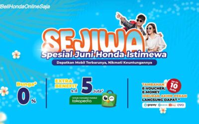 Waktunya Beli Mobil Impian Anda dengan SEJIWA: Spesial Juni Honda Istimewa! Klaim E-Voucher Hingga 10 Juta