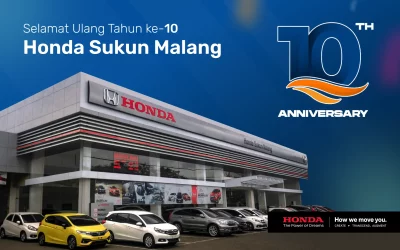 Selamat Ulang Tahun ke-10 Honda Sukun Malang!