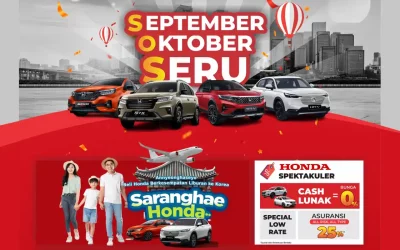 Seru-Seruan Bareng Honda: Promo Beli Mobil Honda Bunga 0%!