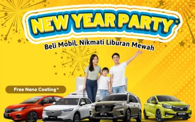 New Year Party: Beli Mobil Honda, Nikmati Liburan Mewah Bareng Keluarga!