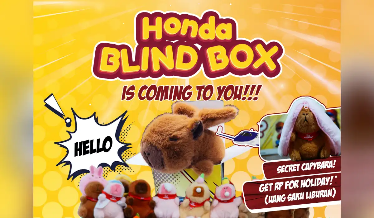 Honda Blind Box: Beli Mobil di Honda Bintang Madiun Bawa Pulang Boneka Capybara Lucu!