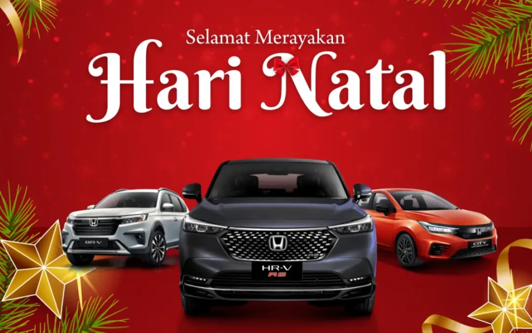 Honda Bintang Madiun Mengucapkan Selamat Merayakan Hari Natal: Temani Perjalanan Natal Anda dengan Kendaraan Honda yang Terpercaya