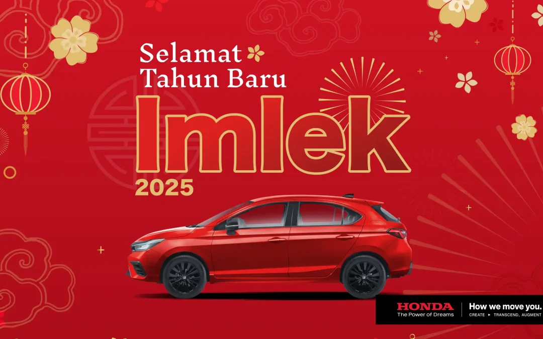 Selamat Tahun Baru Imlek 2025 dari Honda Bintang Madiun