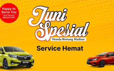 Juni Spesial Bersama Honda Bintang Madiun: Promo Servis Mobil Spesial untuk Kamu