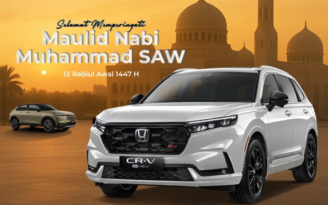 Honda Bintang Madiun Mengucapkan Selamat Maulid Nabi Muhammad SAW 1447 H: Menebar Keberkahan dan Semangat Kebersamaan!