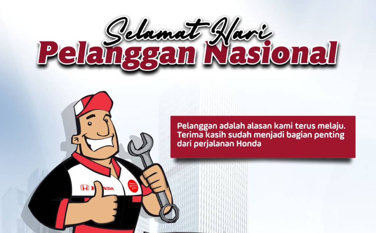 Hari Pelanggan Honda Honda Bintang Madiun: Selamat Hari Pelanggan Nasional 2025! Apresiasi Tulus untuk Anda, Pelanggan Setia!