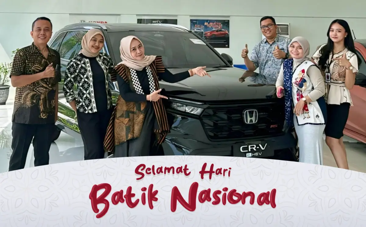 Batik HBM Selamat Hari Batik Nasional! Rayakan Indahnya Warisan Budaya Indonesia Bersama Honda Bintang Madiun!