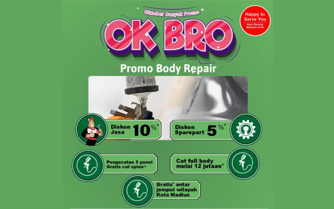 OKBRO Oktober Banyak Promo di Honda Bintang Madiun: Waktunya Bikin Mobil Kinclong Lagi!
