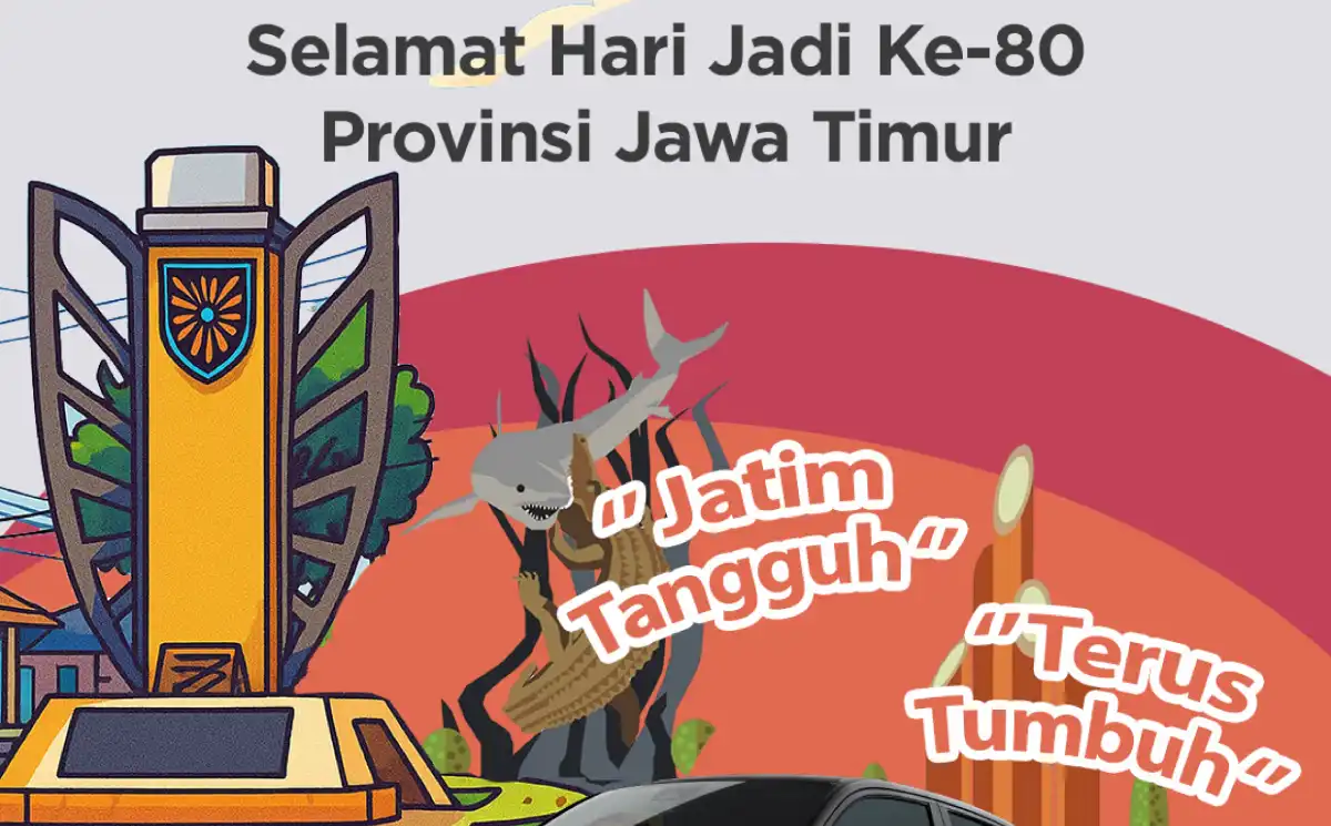 Selamat Hari Jadi ke-80 Provinsi Jawa Timur! Honda Bintang Madiun, Bersama Membangun Masa Depan Gemilang!