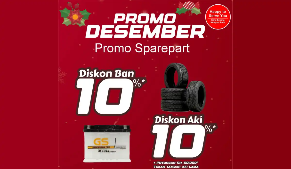 HBM DES Ban dan Aki Promo Desember Banyak Promo Ban dan Aki di Honda Bintang Madiun, Waktunya Ganti Lebih Hemat dan Aman