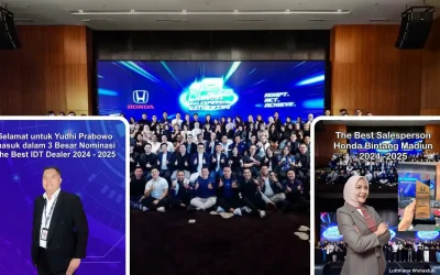 Prestasi Membanggakan Honda Bintang Madiun di Sales Person Gathering Jatim dan Bali