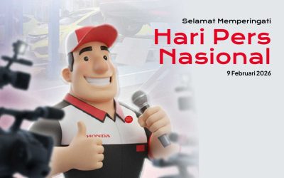 Selamat Hari Pers Nasional 2026! Honda Bintang Madiun Apresiasi Semangat Jujur dan Inspiratif Insan Pers!