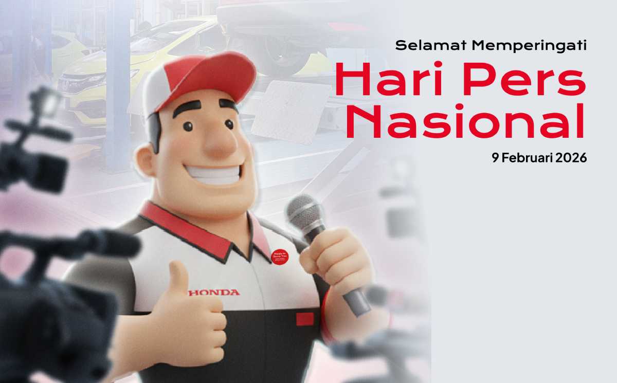Hari Pers Honda Selamat Hari Pers Nasional 2026! Honda Bintang Madiun Apresiasi Semangat Jujur dan Inspiratif Insan Pers!