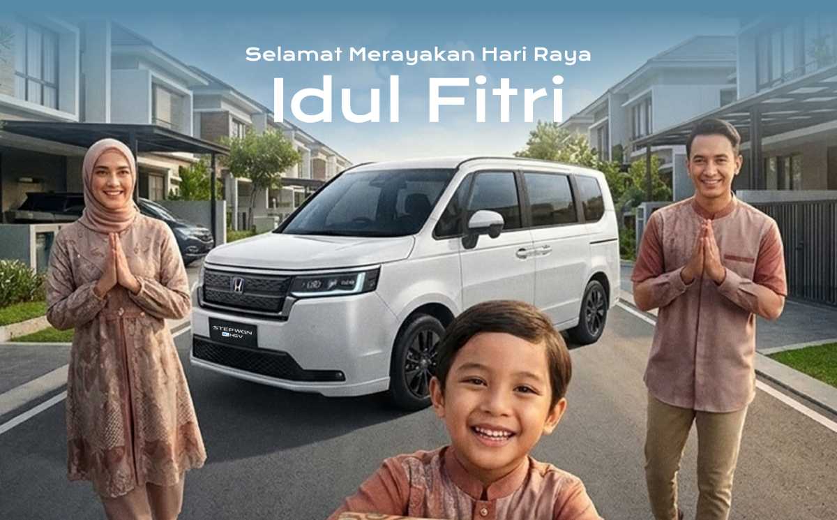 Idul Fitri1446 Honda Pulang ke Kota Gadis dengan Hati Bersih: Selamat Hari Raya Idul Fitri 1447 H dari Honda Bintang Madiun