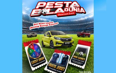 Promo Pesta Bola Dunia Honda Bintang Madiun 18 Juli 2026: Dapatkan Lucky Draw 10 Juta, Gratis Jersey Timnas, dan Penalty Challenge