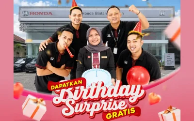 Promo Birthday Surprise Honda Bintang Madiun Agustus 2026: Kejutan Gratis Khusus bagi Anda yang Berulang Tahun Bulan Ini