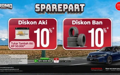 Promo Sparepart Honda Bintang Madiun April 2026: Diskon Ban dan Aki 10% Plus Potongan Tukar Tambah