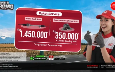 Perbaikan Kaki-Kaki Honda Murah di Madiun: Promo Repair Rack Steer dan Diskon Sparepart April 2026